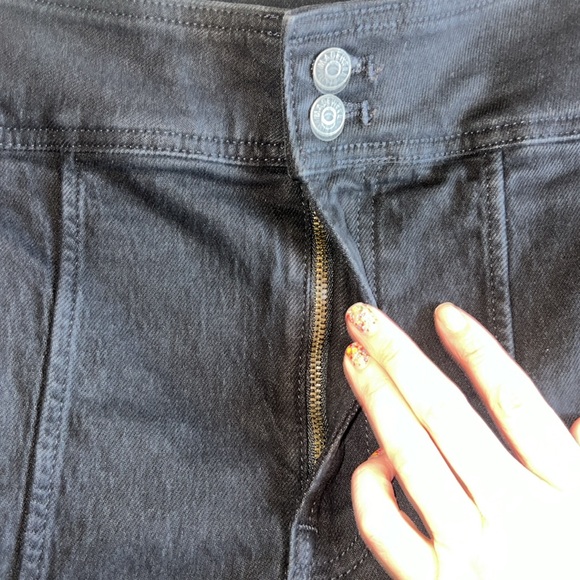 Madewell‎ “The Perfect Vintage” Black Jeans Tuxedo Edition Size 27 NWT - Picture 10 of 13